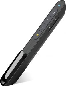 DinoFire Wireless Presenter, Hyperlink Volume Control Presentation Clicker