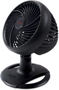 Honeywell Turbo Force Oscillating Table Fan, Black