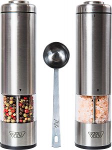 KSL Electric Salt and Pepper Grinder Set