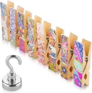 Fridge Magnets Clips, Strong Magnetic Hook