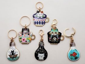 Adorable Cat Stitch Markers