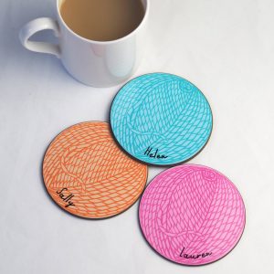 Ball of Wool Coasters