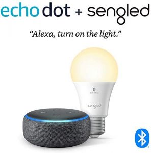 Charcoal with Sengled Bluetooth bulb