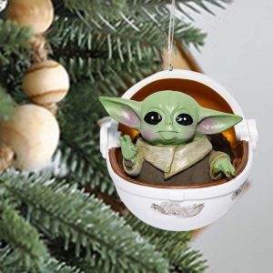 Star Wars: The Mandalorian's The Child in Hovering Pram ornament!