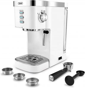 Espresso Machines Fast Heating Cappuccino Machine 20 Bar with Milk Frother