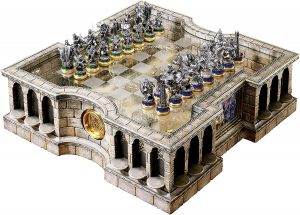 lord of the ring collector's chess set