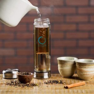 Stainless Steel Tea Tumbler with Infuser