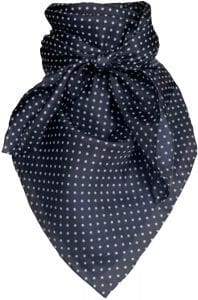 Wyoming Traders Polka Dot Silk Scarf