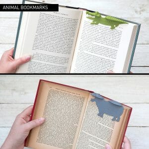 Cool Animal Bookmark Set 