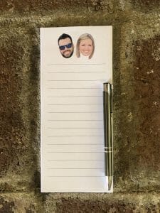 Custom Face Notepad