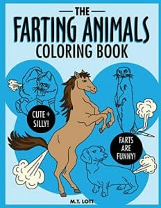 Farting Animals Coloring Book 