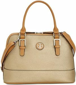 Giani Bernini-Saffiano Dome Satchel