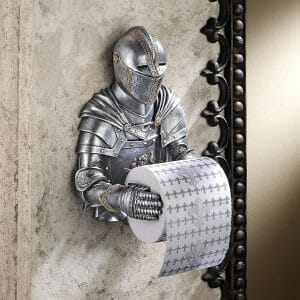 Knight Toilet Paper Holder 