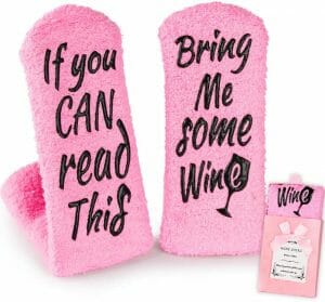 Sarcastic Wine Socks