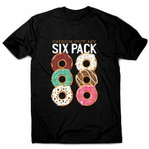 Six Pack Donut Shirt 