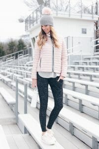 Winter Athleisure and Cozy Look