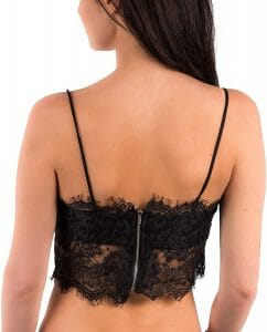 Zipped-Back Bralette