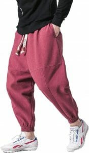 Drop Crotch Jogger Pants