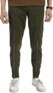 Zipper Jogger Pants