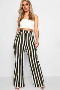 Patterned Pants With A Classic Tube