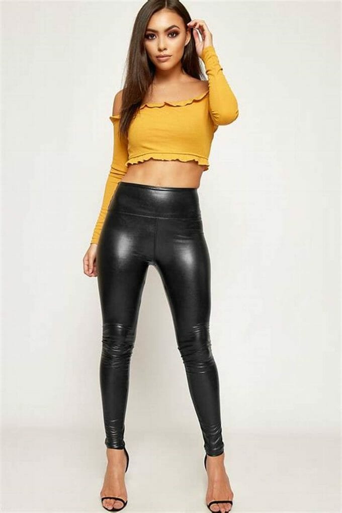 13 Leather Leggings Outfit Ideas [A Guide For Shopping] - 160grams