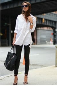 Be Simple With a Long Shirt
