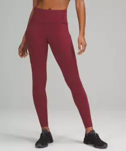 Lululemon Fast and Free Brushed Fabric High-Rise Tight 28