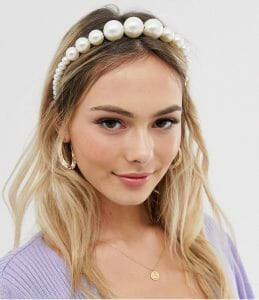 Pearl-like Headband