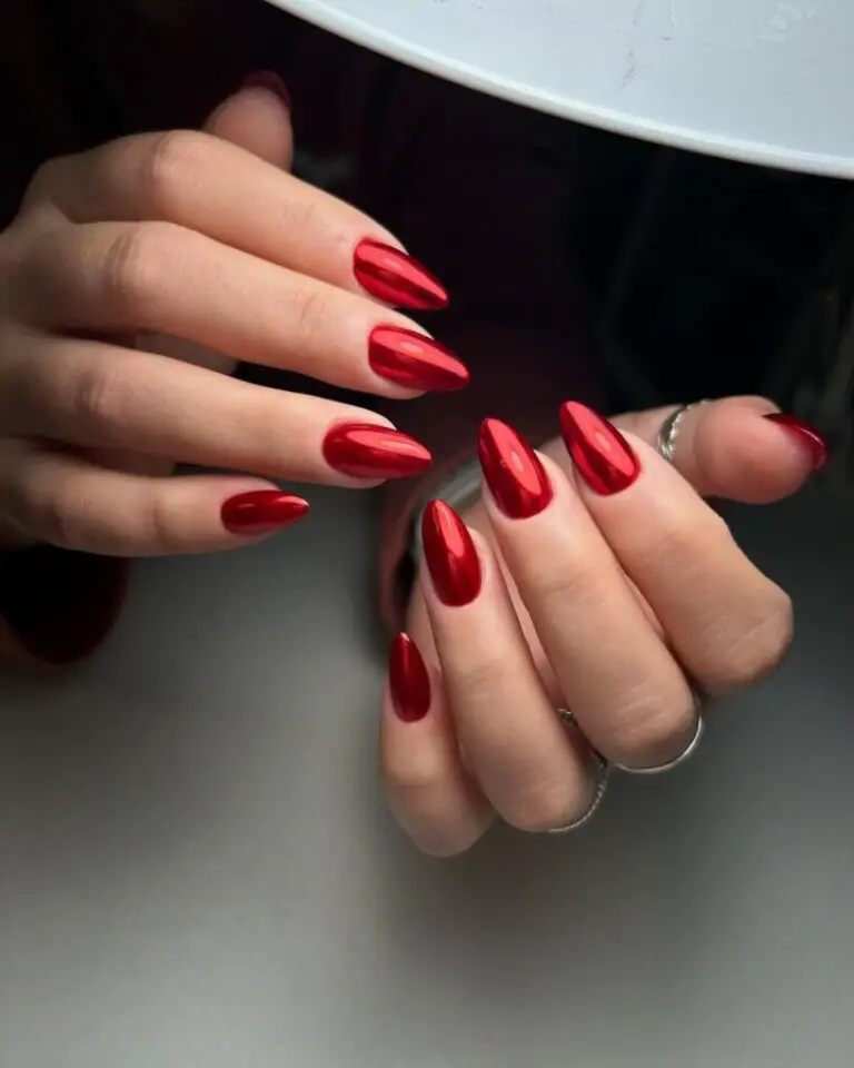 25 Stunning Red Nail Ideas to Spice Up Your Look: Bold and Beautiful