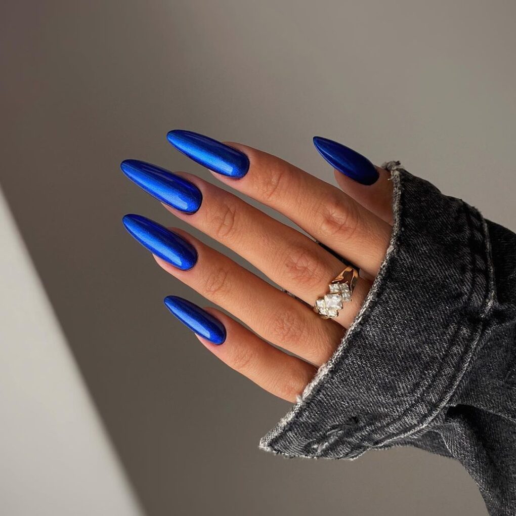 20 Blue Nail Ideas to Amp Up Your Style: Edgy and Vibrant - 160grams