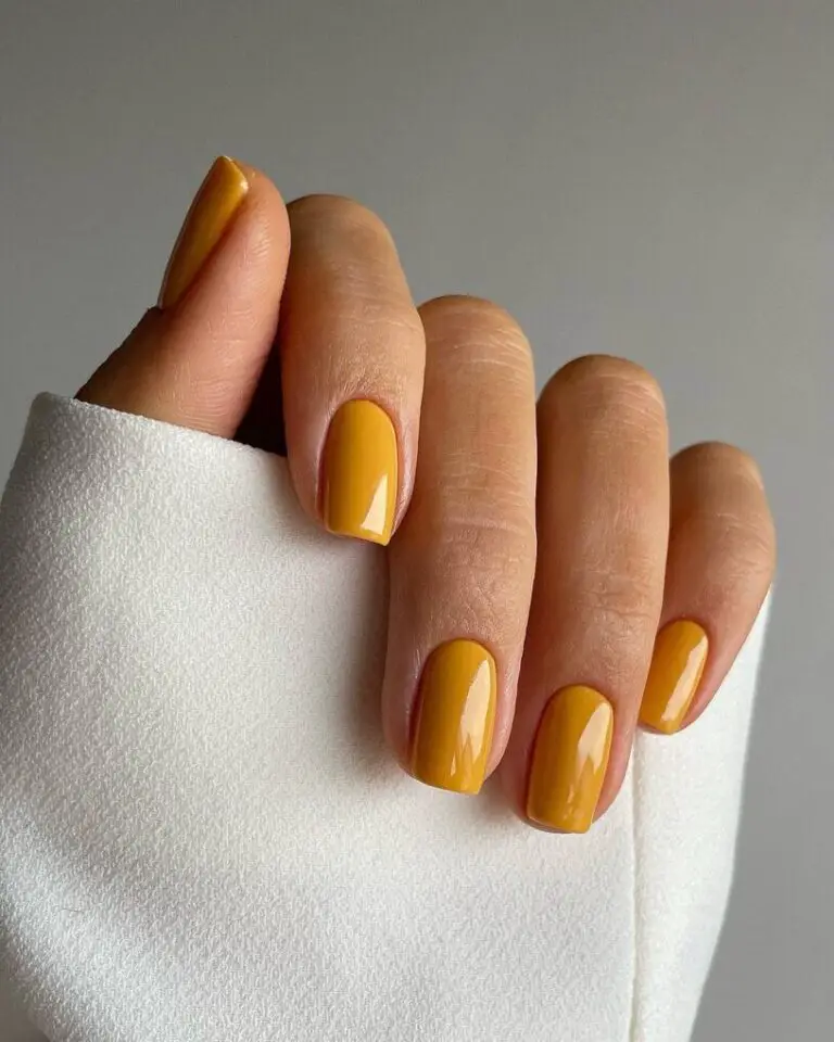 30 Yellow Nail Ideas to Brighten Your Day: Sunny Delight