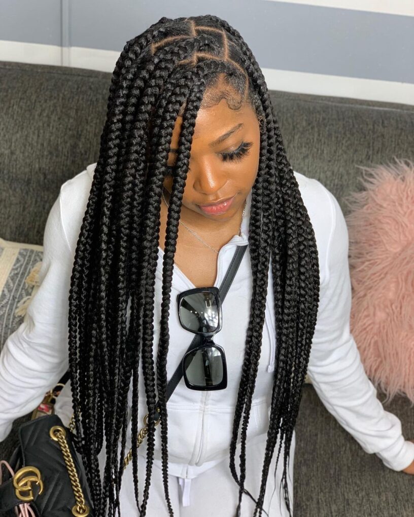 19 Knotless Braid Styles for Every Occasion: Crowning Glory - 160grams