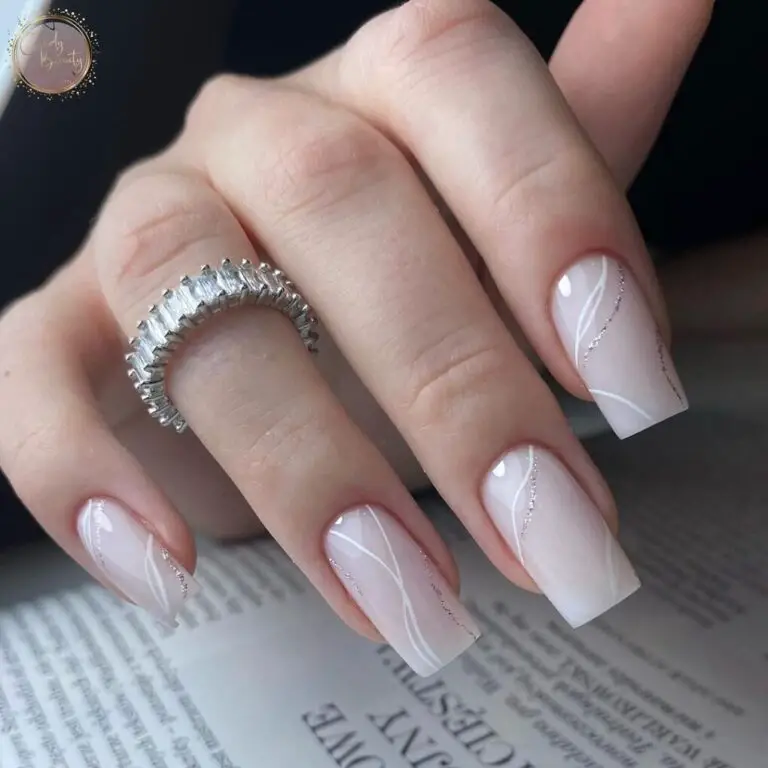 25 White Nail Designs for a Clean and Classy Look: Pure Perfection