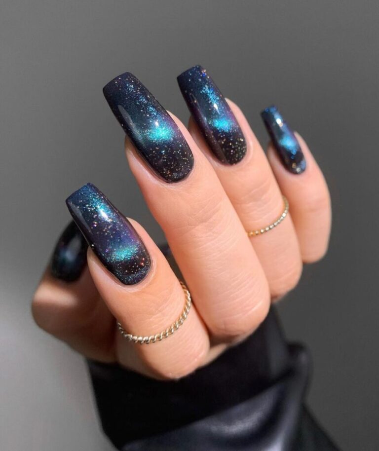 21 Galaxy Nail Designs That Will Mesmerize You: Out-of-This-World