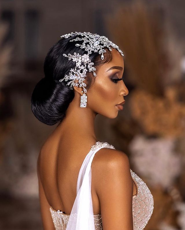 44 Beautiful Black Wedding Hairstyles to Inspire Your Bridal Look